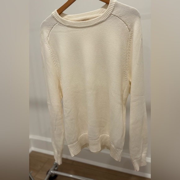 J. Crew Other - J. Crew Cream Knit Sweater